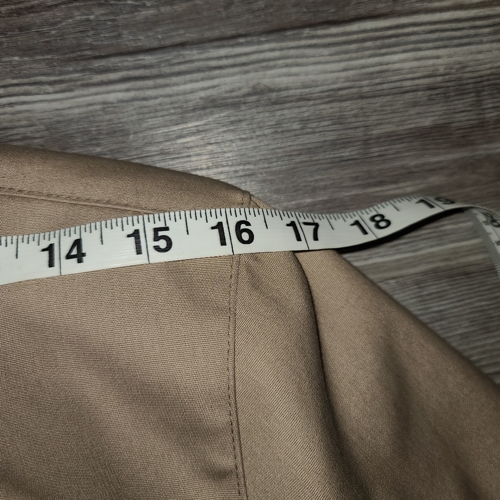 SOLD Vintage London Fog Plaid Lined Belted Trench Coat Size 10P - Picture 16 of 16